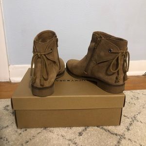 Lucky Brand Tan Booties
